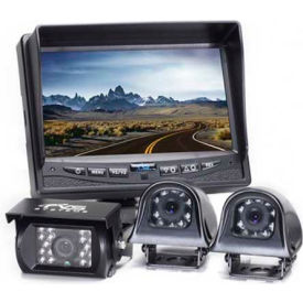 Rear View Safety Inc. RVS-770616-NM Rear View Safety Camera System W/ Side Camera RVS-770616-NM image.