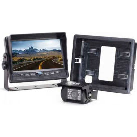 Rear View Safety Inc. RVS-0825077 Rear View Safety Camera System - One Camera W/ Flush Mount Monitor RVS-7706133 image.