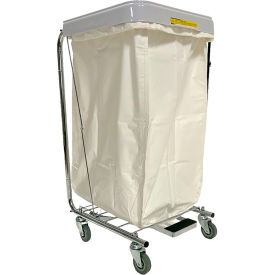 R&B Wire  Reusable Nylon Hamper Bag Gray Green 