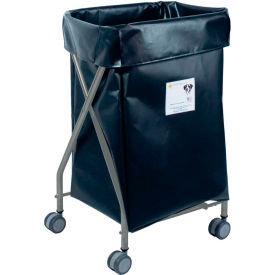 R&B Wire® Replacement Vinyl Bag For 655 Wide Collapsible Hamper Black