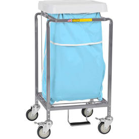 Single Leakproof Hamper, Steel, Blue view 2