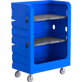 Heavy Duty Turnabout Truck, 48 Cu. Ft., Blue view 2
