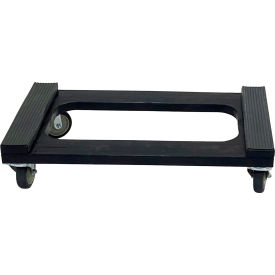 R.W. Rogers Plastic Open Deck Dolly 18W x 30L 1200 lb. Capacity Black 