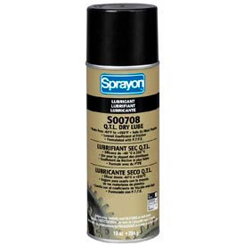 Krylon Products Group-Sherwin-Williams SC0708000 Sprayon LU708 High Performance Dry Lubricant, 10 oz. Aerosol Can - SC0708000 image.