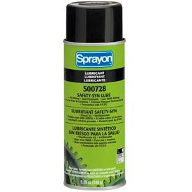 Krylon Products Group-Sherwin-Williams SC0728000 Sprayon LU728 Non-Flammable Synthetic Lubricant, 8.75 oz. Aerosol Can - SC0728000 image.
