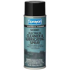 Krylon Products Group-Sherwin-Williams s02001000 Sprayon El2001 Electronic Contact Cleaner & Protectant, 16 oz. Aerosol Can - S02001000 image.