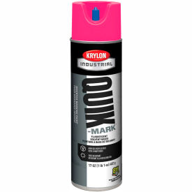 Krylon Products Group-Sherwin-Williams A03622007 Krylon Industrial Quik-Mark Sb Inverted Marking Paint Fluorescent Hot Pink - A03622007 image.
