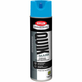 Krylon Products Group-Sherwin-Williams A03722007 Krylon Industrial Quik-Mark Sb Inverted Marking Paint Fluorescent Blue - A03722007 image.