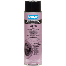 Krylon Products Group-Sherwin-Williams S20706000 Sprayon S20706 CA Brake Cleaner, 20 oz. Aerosol Can - S20706000 image.