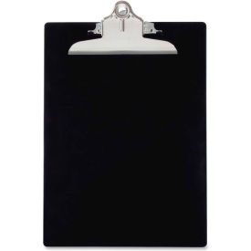 Saunders Recycled Plastic Clipboard with Antimicrobial Protection 8-1/2"" x 12"" Black