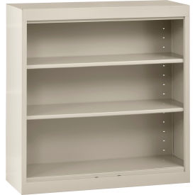 Sandusky® Elite Bookcase Assembled 36""W x 12""D x 36""H Putty