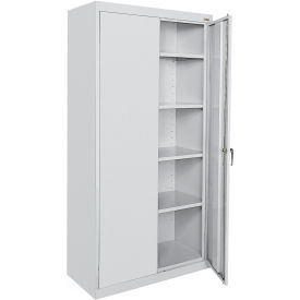 Sandusky® Classic Tall Storage Cabinet 36""W x 24""D x 72""H Dove Gray All-Welded