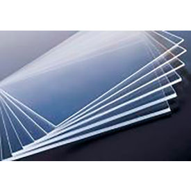 Professional Plastics Clear Extruded Paper-Masked Sheet (E) 0.125""Thick X 12""W X 48""L