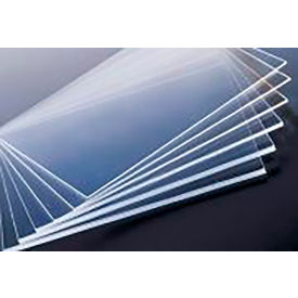 PROFESSIONAL PLASTICS SACR.250CLCPP-48X96 Professional Plastics Clear Lucite CP Acrylic Paper-Masked Sheet, 0.250"Thick X 48"W X 96"L image.