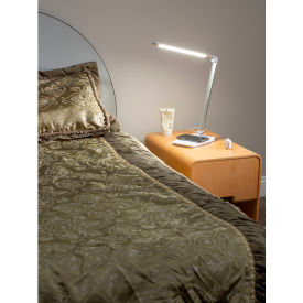Safco® Vamp LED Wireless Charging Lamp 24W Silver 