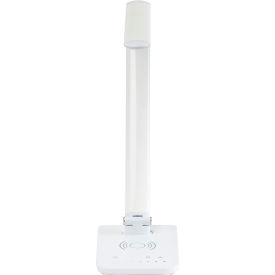 Safco® Vamp LED Wireless Charging Lamp 24W White 