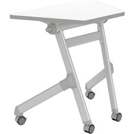 Safco Products 1226DE Safco® Learn Nesting Trapezoid Desk, 22-1/4"D x 32-13/16"W x 29-1/2"H, Dry Erase image.