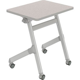 Safco Products 1227GR Safco® Learn Nesting Rectangle Desk, 22-1/4"D x 28"W x 29-1/2"H, Gray image.
