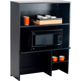 Safco® Hospitality Appliance Hutch 36""W x 18""D x 48""H Asian Night/Black