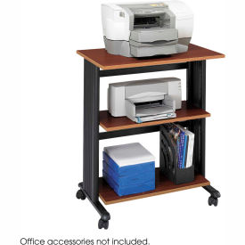 Safco Products 1881CY Safco® Products 1881CY Muv™ Three Level Adjustable Printer Stand - Cherry image.