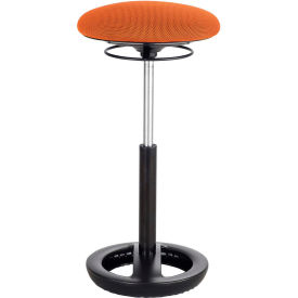 Safco Products 3001OR Safco® Twixt™ Active Seating Stool - 22-32"H - Orange image.