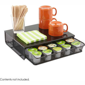 Safco Products 3274BL Onyx™ 3274BL - Hospitality / Break Room Organizer, 1 Drawer image.