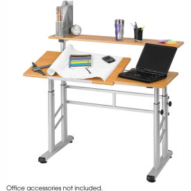 Safco Products 3965MO Height Adjustable Split Level Drafting Table image.