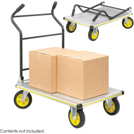 Safco Products 4053NC Safco® STOW AWAY® 4053 Platform Truck image.