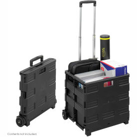 Safco Products 4054BL Safco® STOW AWAY® 4054 Folding Crate Cart image.