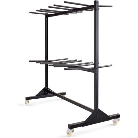 Safco® Lab Stool with Back - Vinyl - Pneumatic - Black