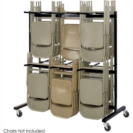 Safco Products 4199BL Two-Tier Chair Cart image.