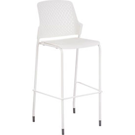 Safco Next Bistro Chair, White - Pkg Qty 2