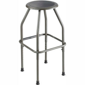 Safco Products 6666 Safco® Fixed Height Stool - Steel - Silver image.