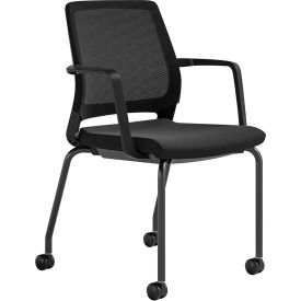Safco® Medina™ Guest Chair Mid Back 18""H Seat Black