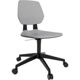 Safco® Commute Task Chair Low Back 18-1/4"" - 22-1/4""H Seat Gray