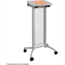 Safco Products 8912GR Impromptu® Podium / Lectern, Gray image.