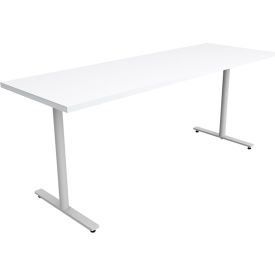 Safco® Jurni Multi-Purpose Table with T-Legs & Glides 72""L x 24""W x 29""H Designer White