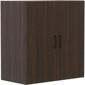 Safco Products MRWDCSTO Safco® Mirella Wood Door Storage Cabinet, 20"D x 36"W x 38"H, Southern Tobacco image.