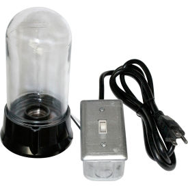 S And H Industries 40235 ALC 40235 Cabinet Light Kit, Glass/Steel/Plastic image.