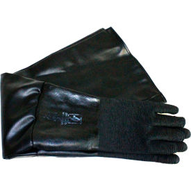 ALC 40249 Cloth Lined Blast Gloves Premium Rubber