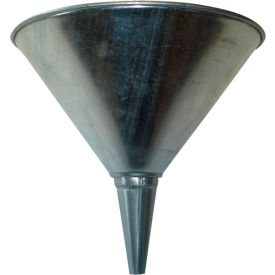 S And H Industries 41907 ALC 41907 Media Strainer Funnel - 8", Steel image.