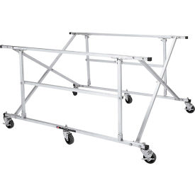 S And H Industries 73783 Keysco Mobile Pickup Bed Dolly, Aluminum, 48"W x 48"D x 34-1/2"H image.