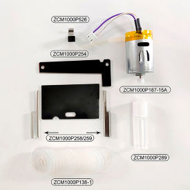 Start International ZCM1000PKIT-1 Start International Serrated Roller Parts Kit For ZCM1000 Tape Dispensers image.