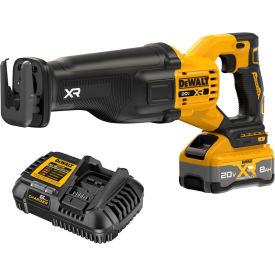 DeWalt® MAX XR® Brushless Cordless Reciprocating Saw Kit 20V 8Ah Battery 