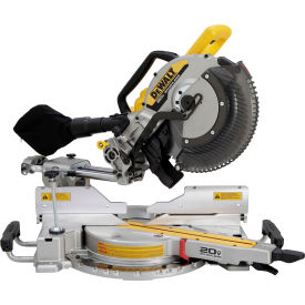 DeWalt® 20V MAX XR® Double Bevel Sliding Miter Saw 12" Blade Dia. Yellow 