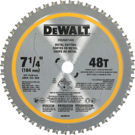 DeWalt® Metal Cutting Circular Saw Blade 7-1/4" Dia. 48 TPI 