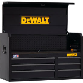 Stanley Black & Decker DWST24062 Dewalt® Tool Chest W/ 6 Drawers, 40-1/2"W x 18"D x 24-1/2"H, Black image.
