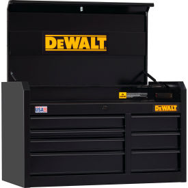 Stanley Black & Decker DWST24071 Dewalt® Tool Chest W/ 7 Drawers, 41"W x 21"D x 24-1/2"H, Black image.