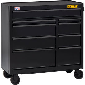 Stanley Black & Decker DWST24190 Dewalt® Rolling Tool Cabinet W/ 9 Drawers, 41"W x 18"D x 40-1/2"H, Black image.
