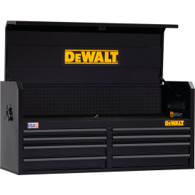 Stanley Black & Decker DWST25181 Dewalt® Tool Chest W/ 8 Drawers, 51-1/2"W x 18"D x 24-1/2"H, Black image.